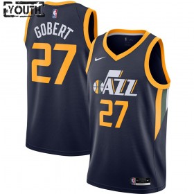 Barn Utah Jazz Tröja Rudy Gobert 27 2020-2021 Nike Icon Edition Swingman